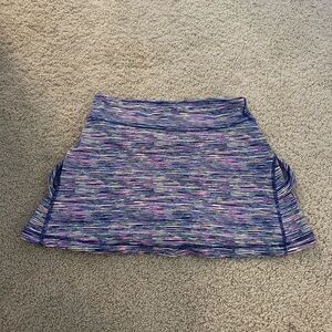 Ideology Multicolor Patterned Skort